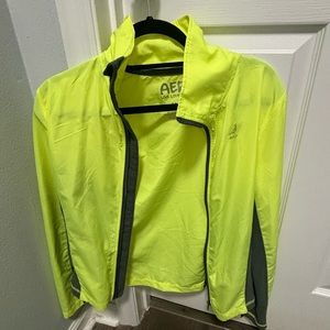 Aeropostale neon workout jacket